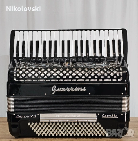 Акустичен акордеон Guerrini Superior II , снимка 2 - Акордеони - 53347514