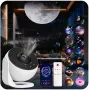 Galaxy проектор за спалня, професионална версия, HD 12 в 1 филмови диска, звезден проектор, снимка 1