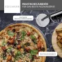 Камък за пица Edelmann за фурна и газова скара (Комплект от 3 части), снимка 5