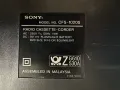 Радиокасетофон SONY CFS-1020S Винтидж, снимка 4