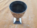 Посребрена чаша бокал, снимка 1