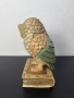 Дървена статуетка бухал върху книга №7430 , снимка 4
