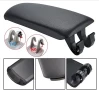 8E0864245 Капак за подлакътник на AUDI A4 B6 2000-2004, A4 B7 2004-2008, черен, кожа,, снимка 3