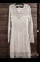 Бяла рокля с дантела , снимка 1