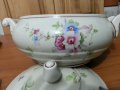 Стар български порцелан супник, снимка 5
