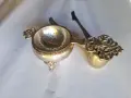 Античен комплект старинни метални предмети, снимка 10