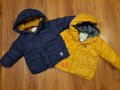 Детско зимно яке Zara 2 броя, снимка 1 - Детски якета и елеци - 38846152