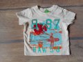 НОВА тениска H&M - 62 см, снимка 1 - Бебешки блузки - 41126418