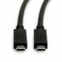 Кабел USB3.1 C-C, M/M, 1m, PD5A Roline S3521 SS301208 Мъжко-Мъжко