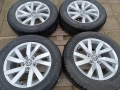 Лети джанти 16ки 5х112 VW + зимни гуми 215/60/16 Pirelli, снимка 3