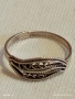 Винтидж сребърен пръстен филигранна изработка ювелирна изработка 52410, снимка 7