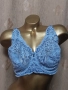  Резервирани Triumph 90 F Светло син дантелен сутиен , снимка 1