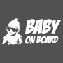 Стикери бебе в колата - Baby on board, снимка 6