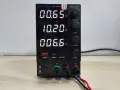 Регулируемо лабораторно захранване 30V / 10A захранващ блок регулиране на ток и напрежение USB TypeC, снимка 3