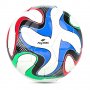 Футболна топка  2156  нова  32 панела размер 5 Цвят: бял/зелен/червен/син/черен количество, снимка 1