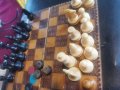 Шах в дървена кутия, има липси, снимка 3
