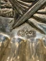 #1206# Голям пепелник. Винтидж. Посребрена. От Холандия., снимка 4