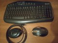 Безжични клавиатура и мишка Microsoft, снимка 1 - Клавиатури и мишки - 34327921