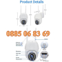 Безжична IP камера 16 Led, Wifi камера 5MP ICsee, снимка 3
