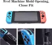 Wesoke прозрачен калъф за Nintendo Switch и Joy-Con контролер, снимка 4