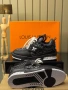 Louis Vuitton Дамски Черни Блестящи Маратонки👟Дамски Спортни Обувки Луис Витон Код E1247, снимка 3