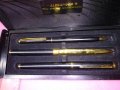 ALEXANDER ® Fine writing instruments ЛУКС КОМПЛЕКТ ПОЗЛАТЕНИ ПИСАЛКА ХИМИКАЛКА НОЖ За ПИСМА 42926, снимка 13