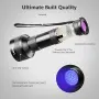  LEORO-ултравиолетов LED фенер (LED UV Flashlight) , снимка 7