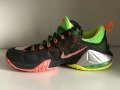 Nike LeBron 12 Low Remix Sneaker sz 10 Black/Metallic Silver-Green 724557-003, снимка 6