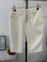 Дамски дънки в бяло до коляното в размер S, снимка 6