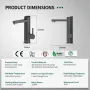 Проточен смесител с нагревател за кухня и баня BM71-Gray, снимка 6