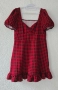 Дамска карирана рокля ХЛ-2ХЛ, снимка 4