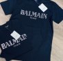 Мъжка тениска Balmain  код Br-135DS, снимка 1 - Тениски - 32078394