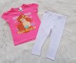Тениска и клин за момиче 12-18 месеца, снимка 1 - Комплекти за бебе - 36017379
