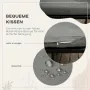 Outsunny Комплект градински мебели 5 части, полиратан, възглавници за седалки, снимка 8