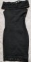 Черна бандажна рокля S размер , снимка 1 - Рокли - 39746512