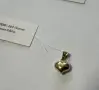 Златна Висулка "Сърце" 0.62 гр , снимка 4