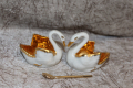 два порцеланови лебеда limoges , снимка 1 - Антикварни и старинни предмети - 44795994