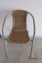 Плетен ратанов стол, снимка 3