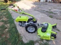 Мулчираща косачка мотоблок двуколка 10к.с. професионална, снимка 5