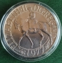 ВЪЗПОМЕНАТЕЛНА 25 ПЕНСА 1977 ГОДИНА - АНГЛИЯ, снимка 3