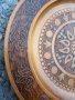 Голяма дървена чиния за стена дърворезба    18/2, снимка 2