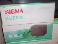 механичен трезор сейф, касa с ключ Sigma външни размери 230х170х170м, снимка 6