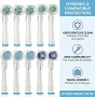 Комплект от 12 резервни глави за четки за зъби Oral-B и Braun – 4 вида, снимка 3