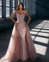 Бална рокля Уникат в розово, снимка 1 - Рокли - 38808969