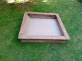 Пясъчник кафяв-110х110х21см.,без дъно., снимка 2