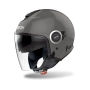 Онлайн Промо! Airoh Скутерска каска Helyos Color Dark Grey Gloss , снимка 2