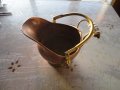 Невероятен старинен меден съд менче котле , снимка 6