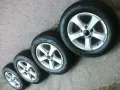 15 цола 5 х 112 мм 4 бр лети джанти - оригинални Volkswagen със зимни гуми ! , снимка 5