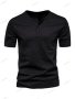 Мъжка тениска Henry Crewneck Short Sleeve T-shirt Men's Slim fit, 6цвята - 023, снимка 5