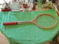 Стара дървена тенис ракета Steffi, снимка 4